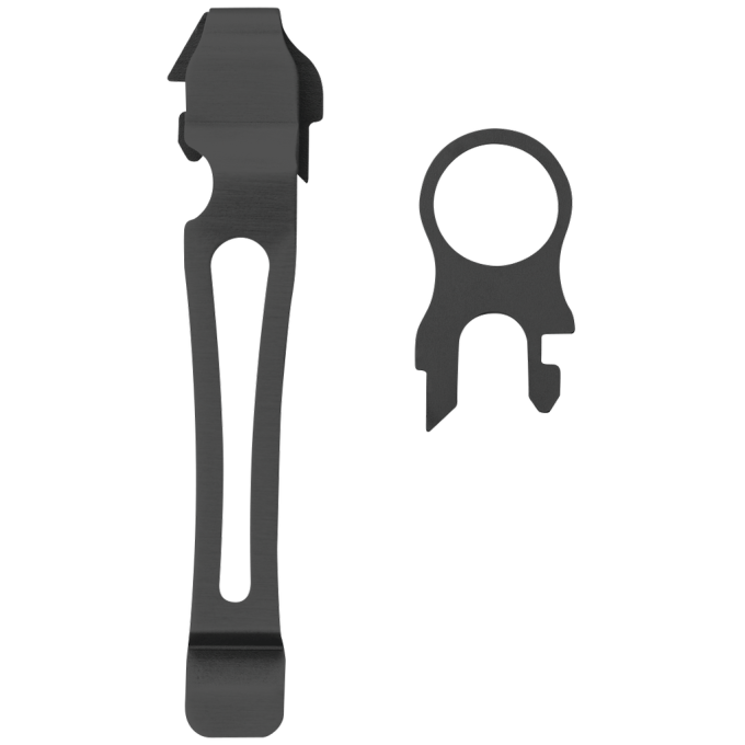 Съемные карманная клипса и кольцо для шнура LEATHERMAN RING + CLIP BLACK 934855